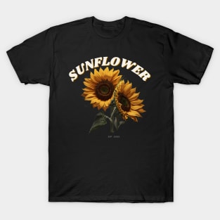 Radiant Blooms: Sunflower Bliss T-Shirt